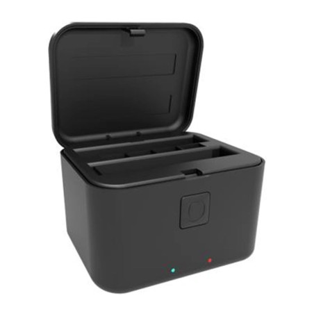Custodia di Ricarica Puluz per Insta360 X5 Nera