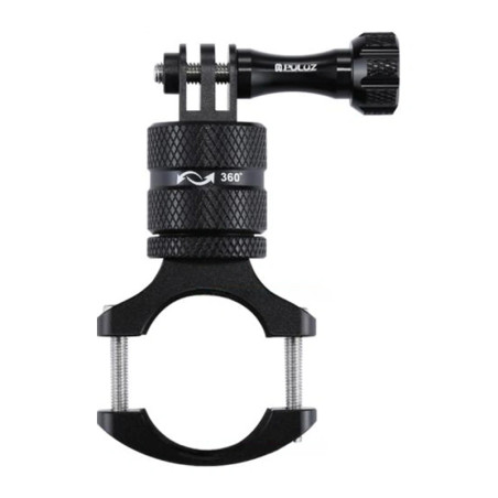 Supporto Manubrio in Alluminio Puluz Rotazione 360° per Action Cam