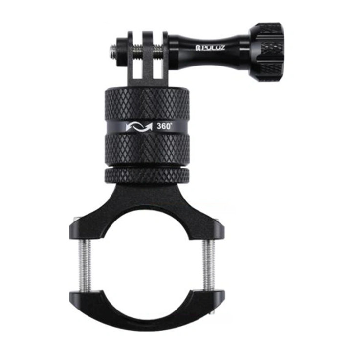 Supporto Manubrio in Alluminio Puluz Rotazione 360° per Action Cam Supporto Manubrio in Alluminio Puluz Rotazione 360° per Action Cam