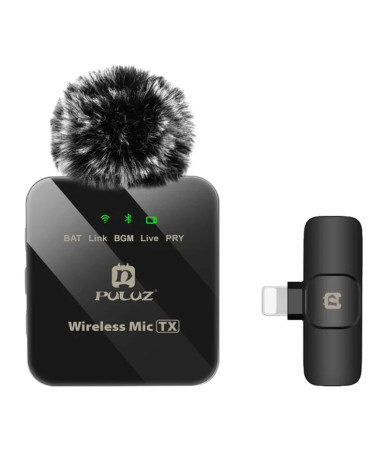 Puluz Microfono Lavalier Wireless 8-Pin PU645B