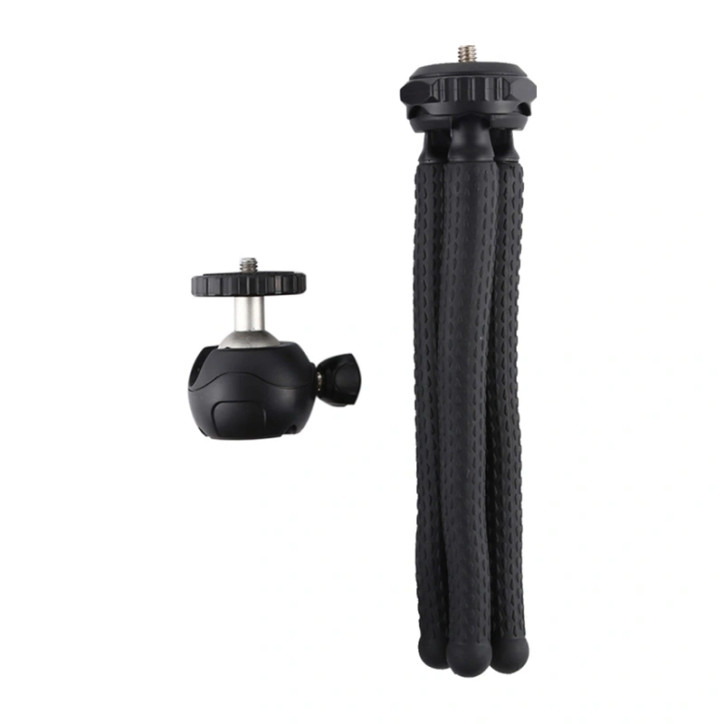 Puluz Treppiede Mini Polpo Flessibile con Testa a Sfera