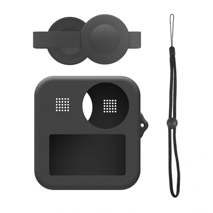 Custodia in Silicone Puluz per GoPro Max Nero Custodia in Silicone Puluz per GoPro Max Nero