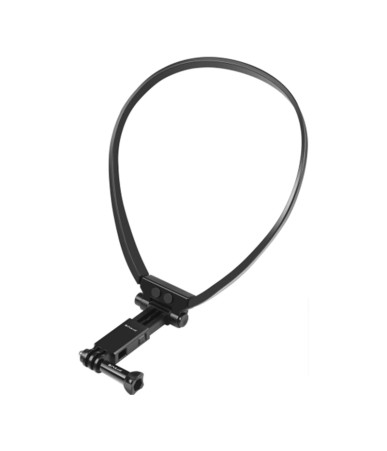 Puluz Supporto da Collo per Action Cam e Smartphone Nero