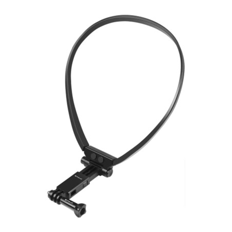 Puluz Supporto da Collo per Action Cam e Smartphone Nero