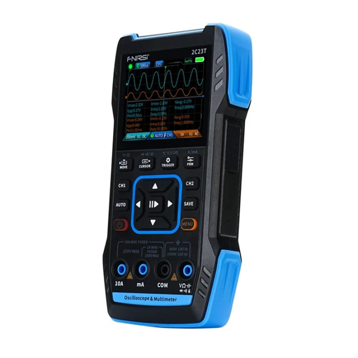 FNIRSI 2C23T Oscilloscopio Multimetro Generatore di Segnali 3-in-1 FNIRSI 2C23T Oscilloscopio Multimetro Generatore di Segnali 3-in-1