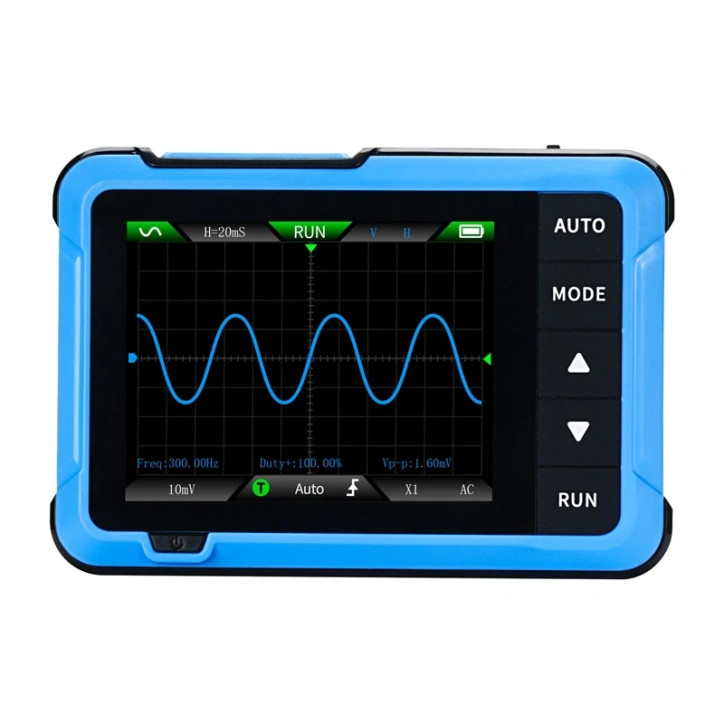 Oscilloscopio portatile 2-in-1 mini FNIRSI DSO510 con generatore di segnale Oscilloscopio portatile 2-in-1 mini FNIRSI DSO510 con generatore di segnale
