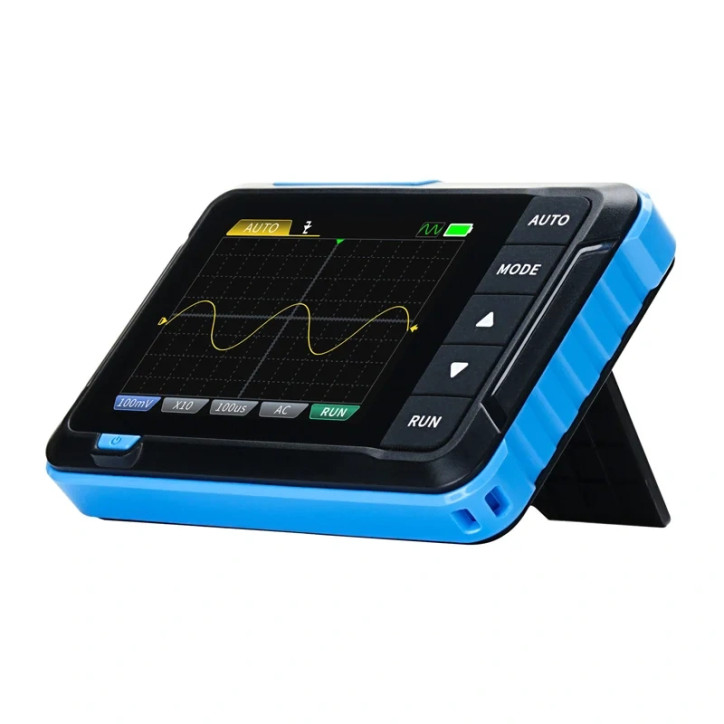 Oscilloscopio portatile 2-in-1 mini FNIRSI DSO510 con generatore di segnale Oscilloscopio portatile 2-in-1 mini FNIRSI DSO510 con generatore di segnale