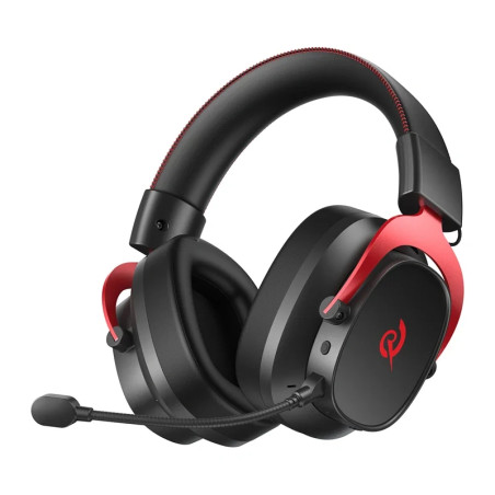 QCY Heroad VT200 Cuffie Gaming Bluetooth Over-Ear Nero e Rosso