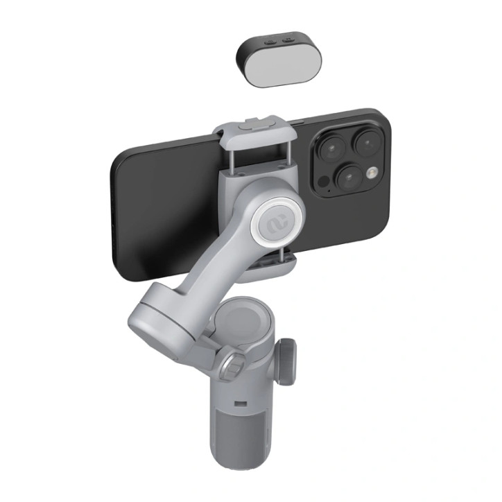 AOCHUAN X Pro Gimbal con Illuminazione RGB (Grigio) AOCHUAN X Pro Gimbal con Illuminazione RGB (Grigio)
