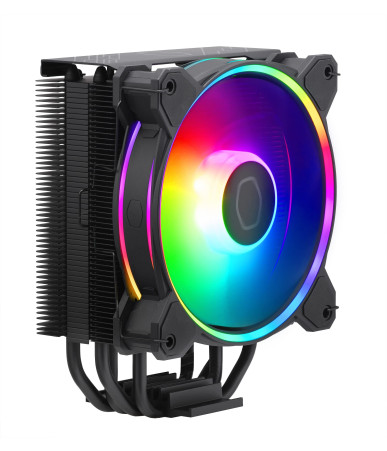 Cooler Master Hyper 212 Halo Black Dissipatore CPU con Ventola ARGB