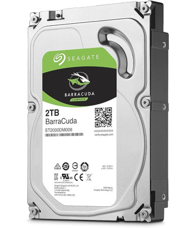 Seagate BarraCuda 2TB Hard Disk 3.5 SATA 7200rpm