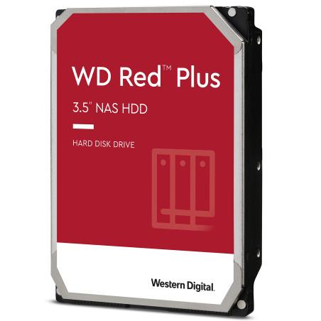 Western Digital Red Plus 6TB Hard Disk 3.5 SATA per NAS
