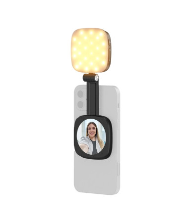 Neewer NL48B Luce LED Magnetica per Selfie con Specchio