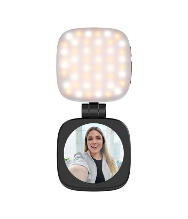 Neewer NL48B Luce LED Magnetica per Selfie con Specchio