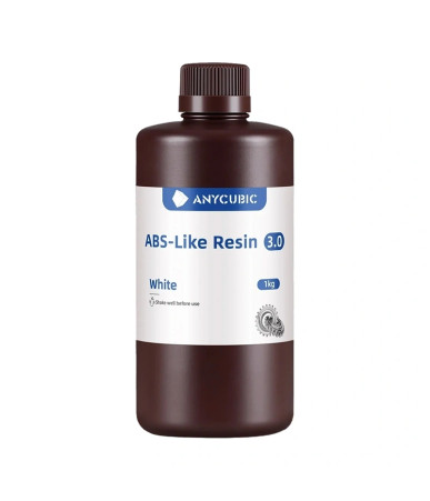 Resina per stampa 3D ANYCUBIC ABS-Like 3.0 Bianca 1kg