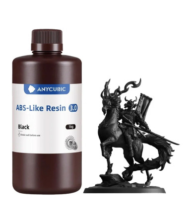 Resina Anycubic ABS-Like Resin 3.0 Nera 1kg