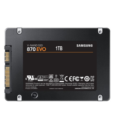Samsung 870 EVO 1TB SSD SATA 2.5" 560 MB/s