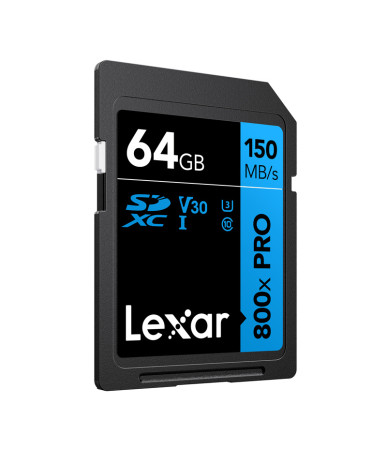 Lexar Professional 800x PRO SDXC 64GB Scheda di Memoria