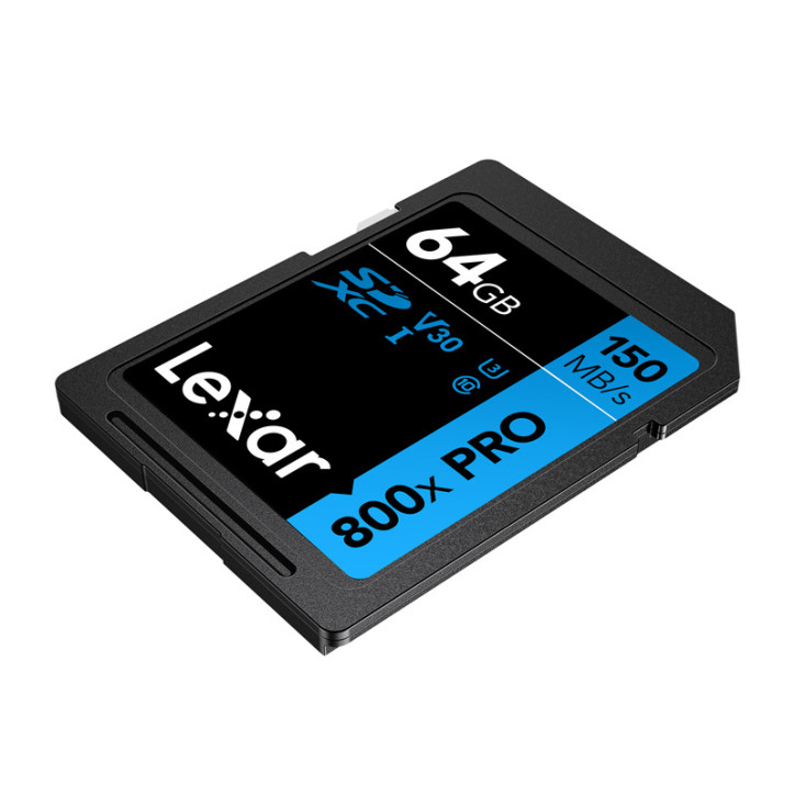 Lexar Professional 800x PRO SDXC 64GB Scheda di Memoria Lexar Professional 800x PRO SDXC 64GB Scheda di Memoria
