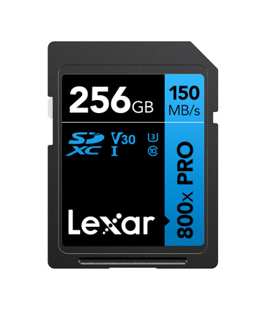 Lexar Professional 800x PRO SDXC 256GB Scheda di Memoria