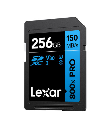 Lexar Professional 800x PRO SDXC 256GB Scheda di Memoria