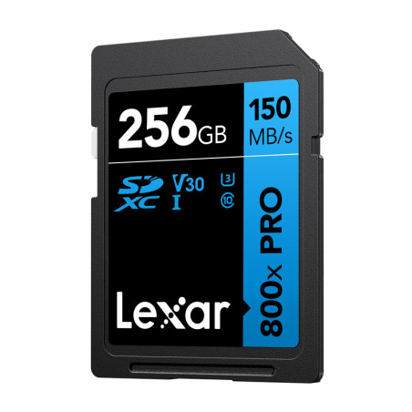 Lexar Professional 800x PRO SDXC 256GB Scheda di Memoria