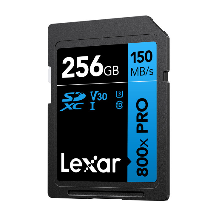 Lexar Professional 800x PRO SDXC 256GB Scheda di Memoria Lexar Professional 800x PRO SDXC 256GB Scheda di Memoria
