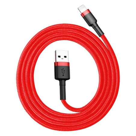 Baseus Cafule Cavo USB Lightning 1.5A 2m Rosso