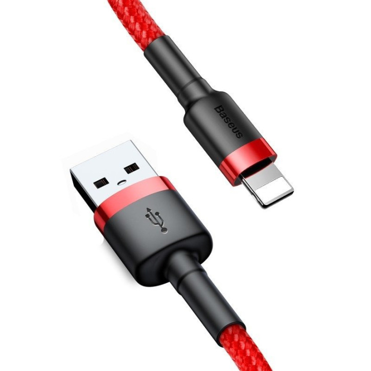 Baseus Cafule Cavo USB Lightning 1.5A 2m Rosso