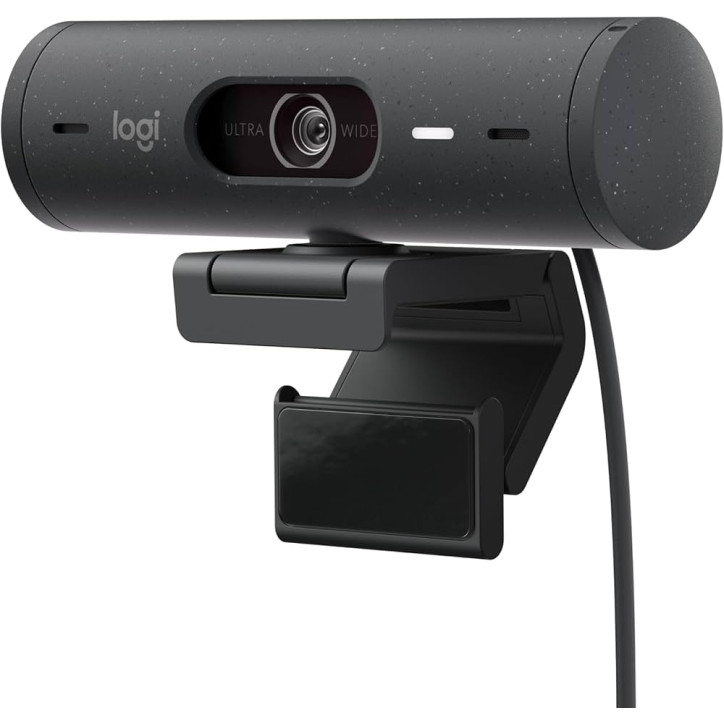 Logitech Brio 500 Webcam Full HD 1080p con Cornice Privacy