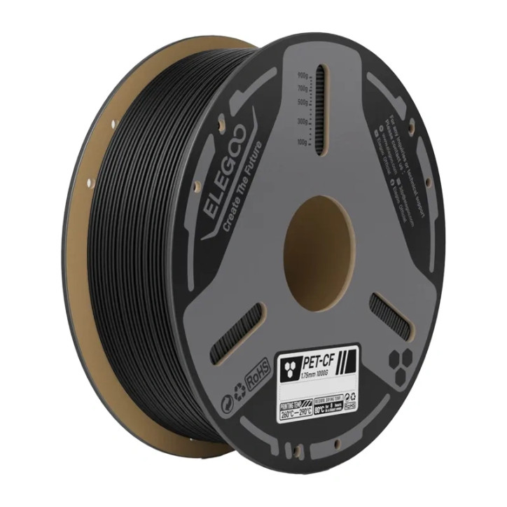 ELEGOO Filamento PETG-CF Nero ELEGOO Filamento PETG-CF Nero