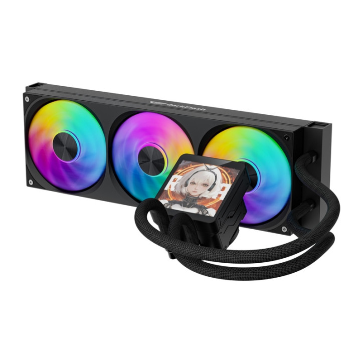 DarkFlash DV360S MAX Dissipatore a Liquido AIO 360mm Nero DarkFlash DV360S MAX Dissipatore a Liquido AIO 360mm Nero