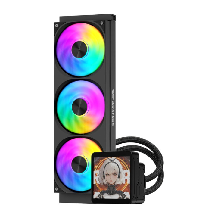 DarkFlash DV360S MAX Dissipatore a Liquido AIO 360mm Nero DarkFlash DV360S MAX Dissipatore a Liquido AIO 360mm Nero