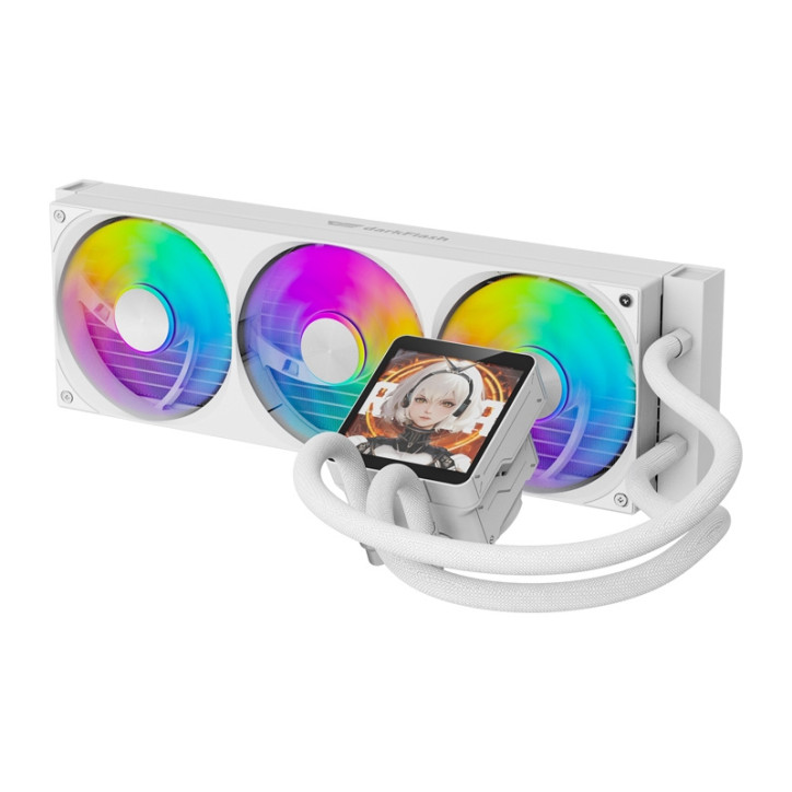 DarkFlash DV360S MAX Dissipatore Liquido CPU Bianco