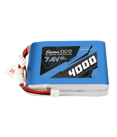 Gens Ace Batteria LiPo 4000mAh 7.4V 1C per Trasmettitore