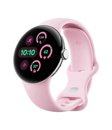 Google Pixel Watch 3 41mm LTE - Argento/Rosa Quarzo