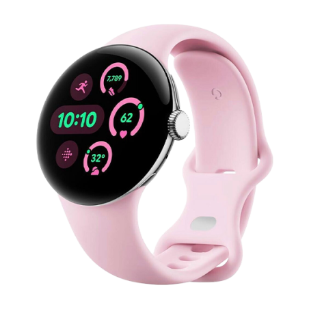 Google Pixel Watch 3 41mm LTE - Argento/Rosa Quarzo