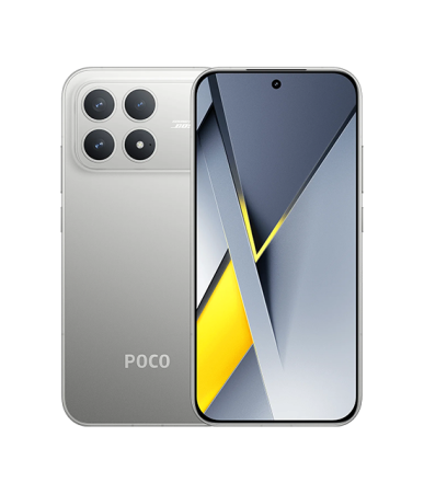 Xiaomi Poco F8 Pro 5G 12GB RAM 256GB Titanium Silver Dual SIM