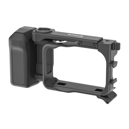 Sunnylife Kit Vlogging per Insta360 GO Ultra con Laccio e Attacco Cold Shoe Nero