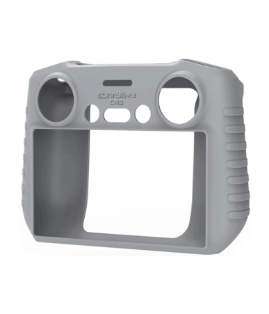 Sunnylife Custodia Protettiva in Silicone Grigia per Radiocomando DJI