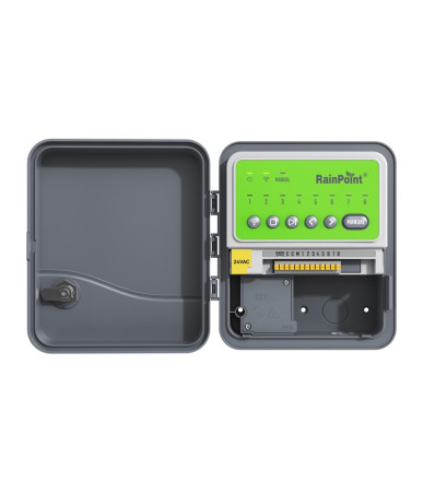 RainPoint Sistema di Irrigazione WiFi 8 Zone HIC1208W
