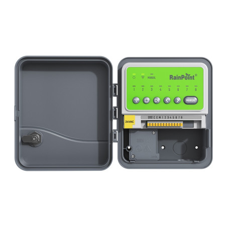 RainPoint Sistema di Irrigazione WiFi 8 Zone HIC1208W