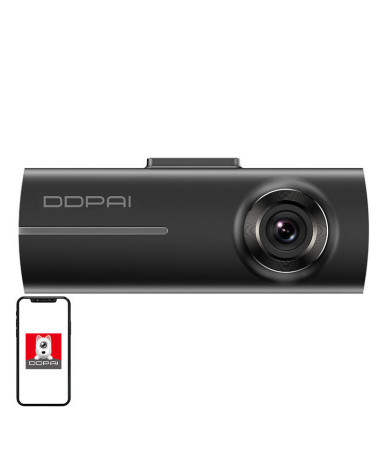 DDPAI N1 Dual Dashcam 1296p + Telecamera Posteriore 1080p