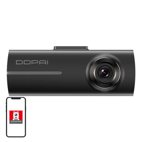 DDPAI N1 Dual Dashcam 1296p + Telecamera Posteriore 1080p