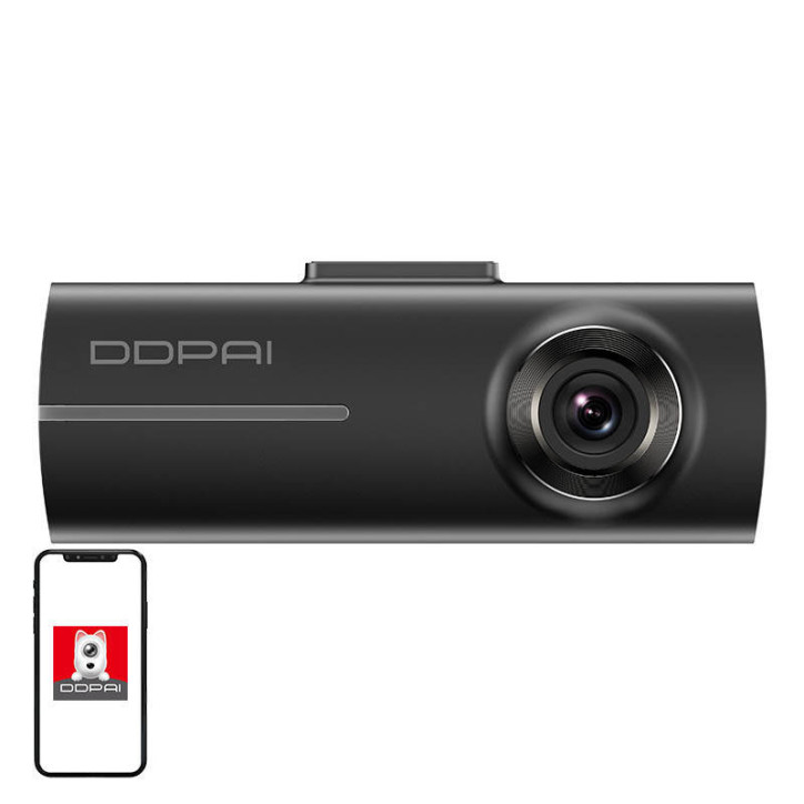 DDPAI N1 Dual Dashcam 1296p + Telecamera Posteriore 1080p DDPAI N1 Dual Dashcam 1296p + Telecamera Posteriore 1080p