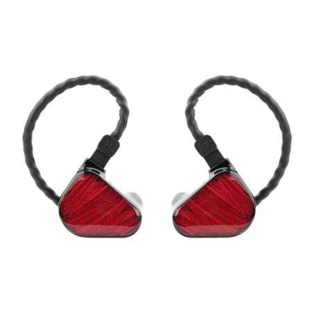 TRUTHEAR Zero Cuffie In-Ear Cablate Rosse