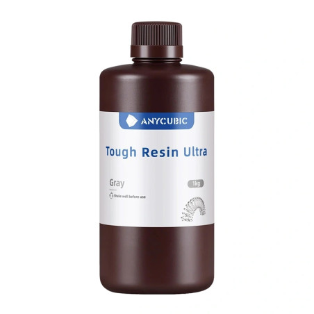 Resina per stampa 3D Anycubic Tough Resin Ultra Grigia 1kg