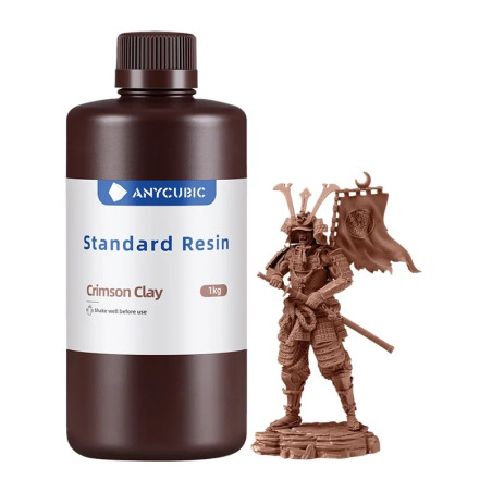 Anycubic Resina Standard Crimson Clay 1kg