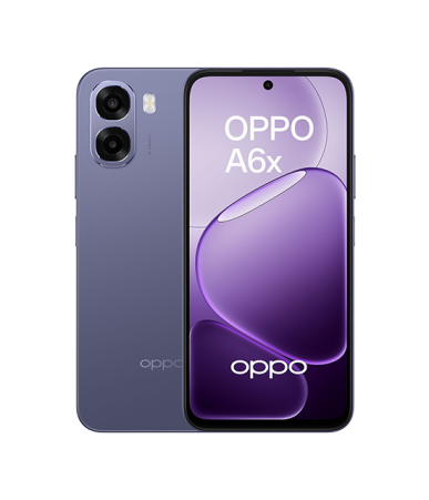 Oppo A6x 4G Dual Sim 4GB RAM 128GB - Black Purple