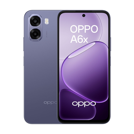 Oppo A6x 4G Dual Sim 4GB RAM 128GB - Black Purple